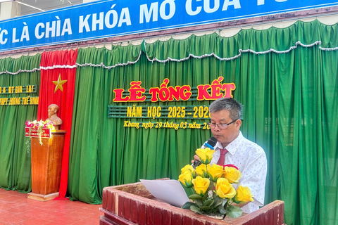 LỄ TỔNG KẾT NĂM HỌC 2025 – 2026 CỦA TRƯỜNG THPT LƯƠNG THẾ VINH: GHI DẤU NHỮNG NỖ LỰC VÀ THÀNH CÔNG