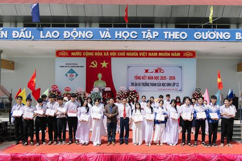 DẤU ẤN MỘT MÙA THI – VINH DANH HỌC SINH ĐẠT THÀNH TÍCH CAO KỲ THI TỐT NGHIỆP THPT 2026