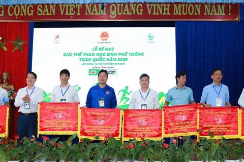 Đoàn học sinh Gia Lai đạt nhiều thành tích ấn tượng tại Giải Thể thao học sinh phổ thông toàn quốc năm 2026