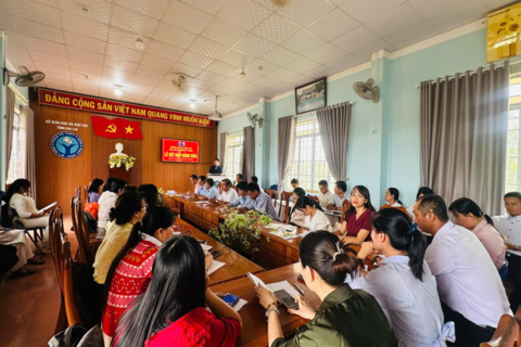 CHI BỘ TRƯỜNG THCS VÀ THPT Y ĐÔN –  TỔ CHỨC LỄ KẾT NẠP ĐẢNG VIÊN MỚI CHO HỌC SINH