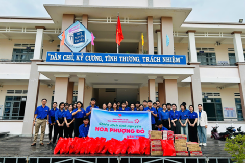 THPT Nguyễn Khuyến triển khai chương trình tình nguyện “Hoa phượng đỏ” hè năm 2026