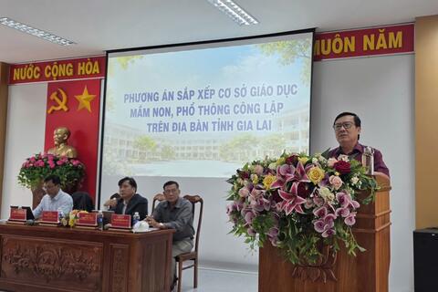TẠO SỰ ĐỒNG THUẬN TRONG SẮP XẾP MẠNG LƯỚI CƠ SỞ GIÁO DỤC