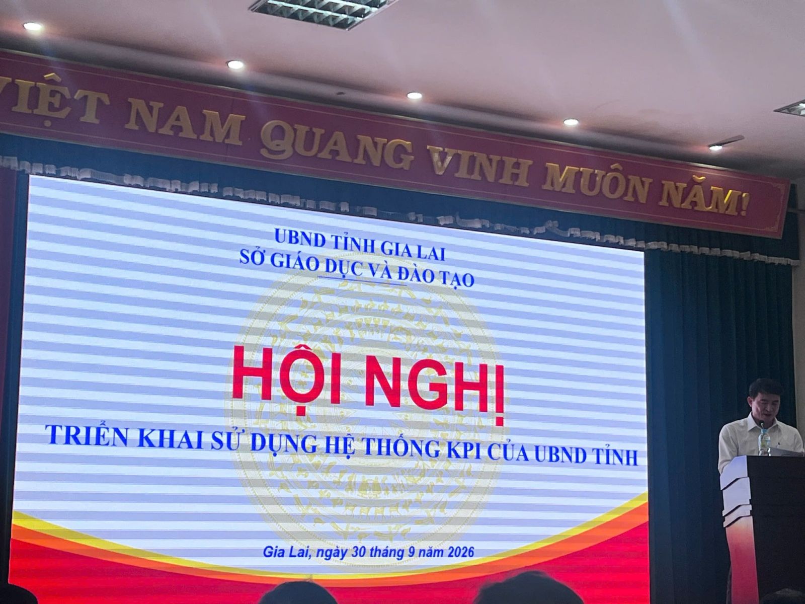 Sở Giáo dục và Đào tạo Gia Lai triển khai sử dụng hệ thống KPI của UBND tỉnh